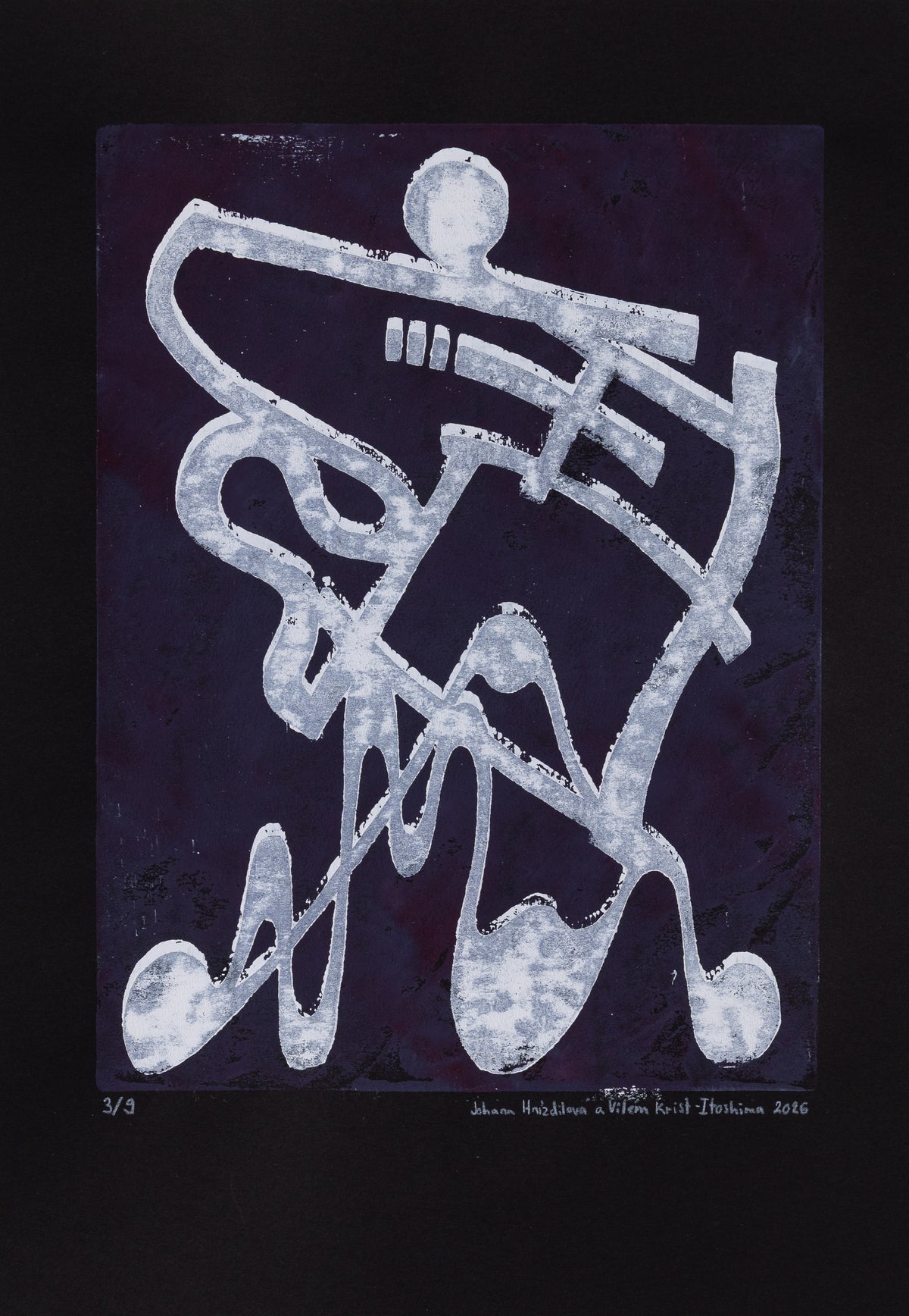 Asemic 6 (černý)