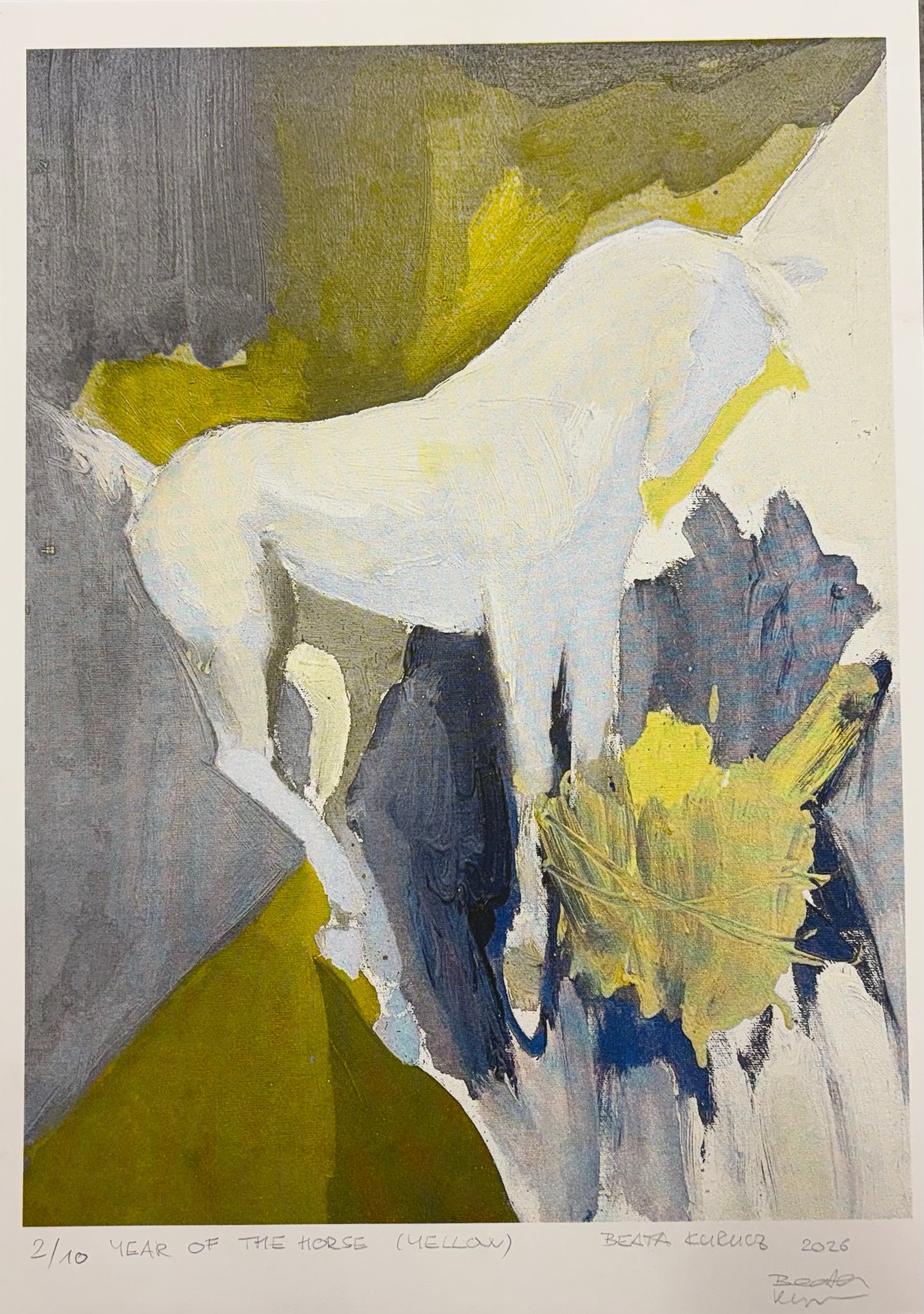 Year of the Horse (žlutá)