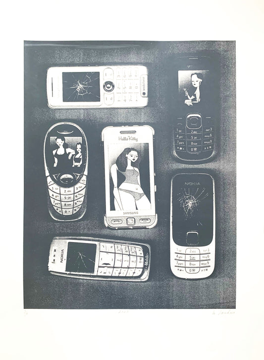 Mobile Phones (šedá)