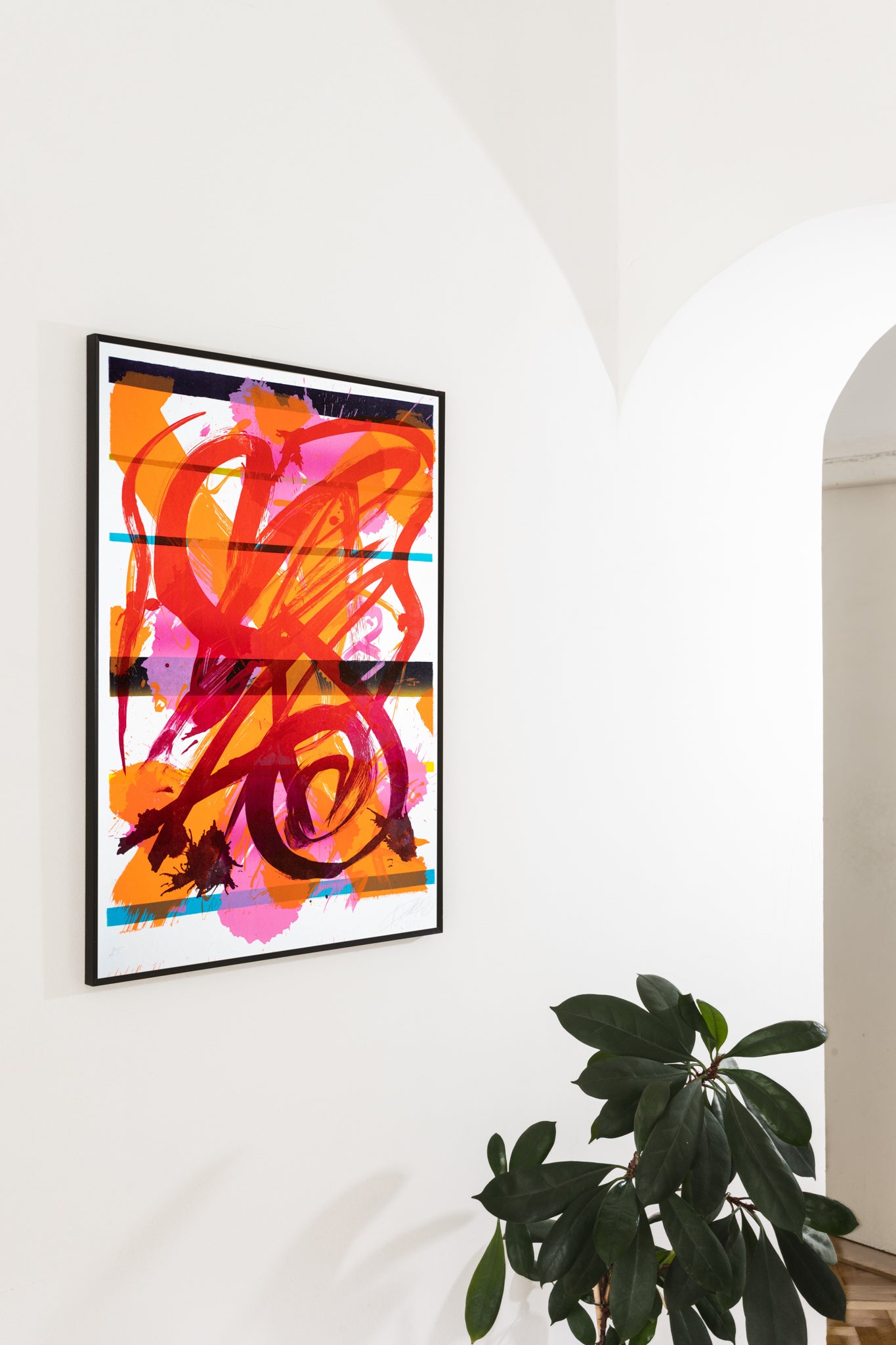 Mythical Burning Portrait (white variant)