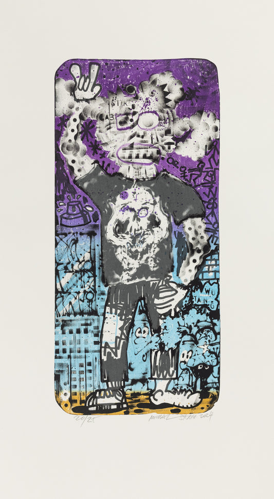 Metal, Rap, Graffiti