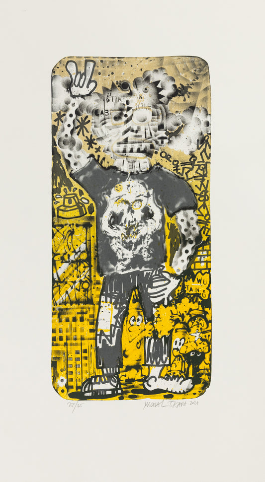 Metal, Rap, Graffiti (yellow)