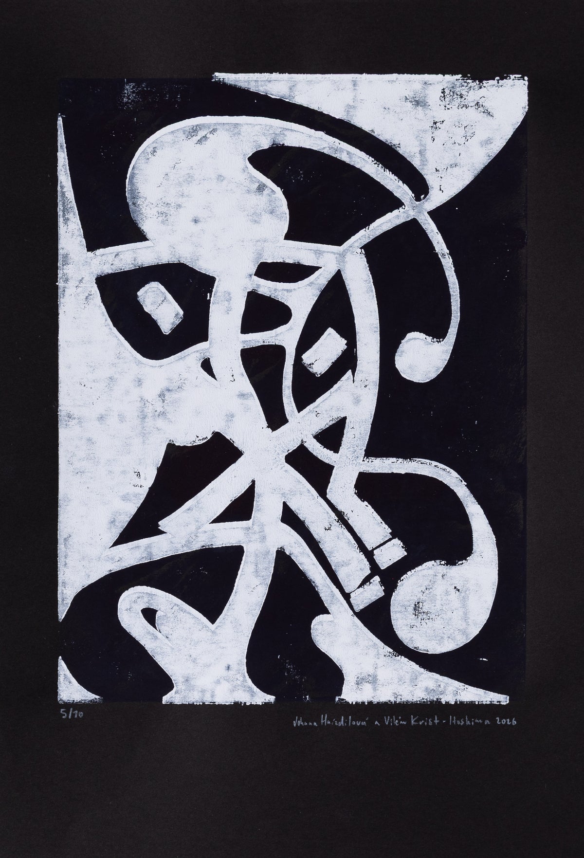 Asemic 8 (černý)