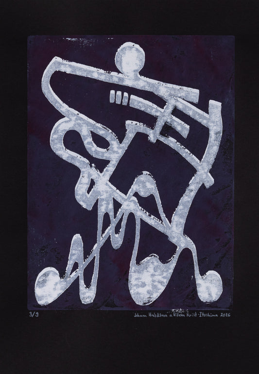 Asemic 6 (černý)