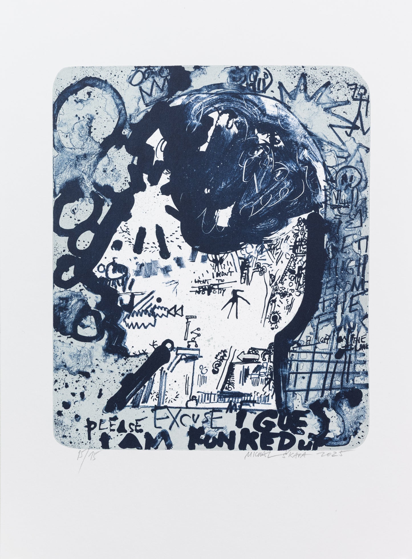 Funked Up Head (modrá)