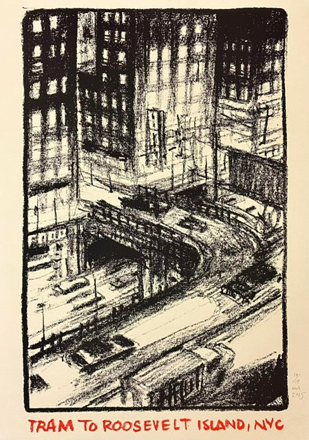 Hza Bažant - Tram To Roosevelt Island, NYC